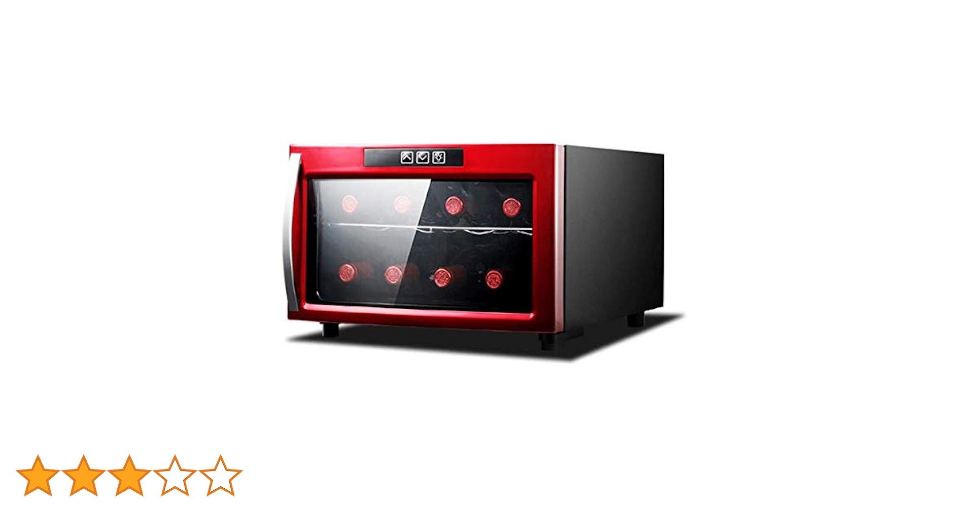 Amazon｜Lxn 8ボトルシングルゾーンワインクーラーin Red